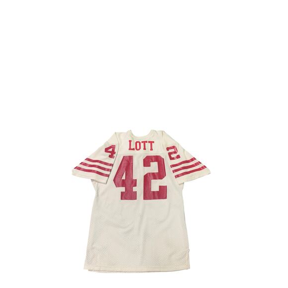 Vintage Ronnie Lott #42 San Francisco 49ers Mesh Jersey - Picture 2 of 2